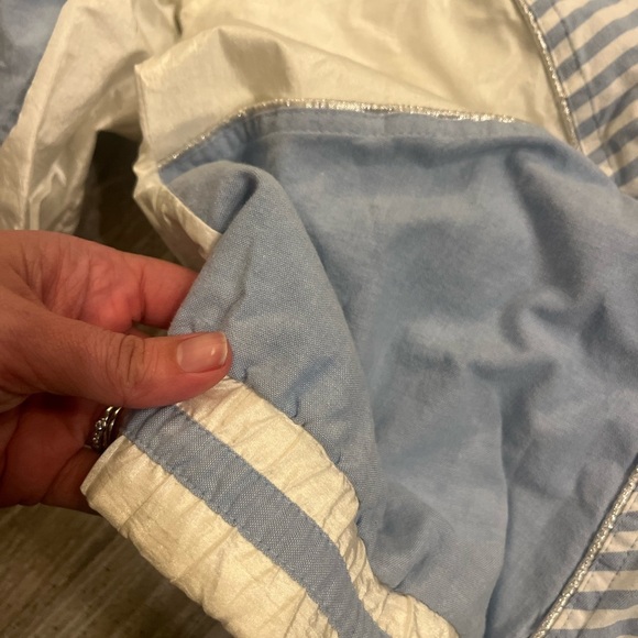 Women’s vintage whitefish bay zippered windbreaker with shoulder pads - Picture 5 of 5